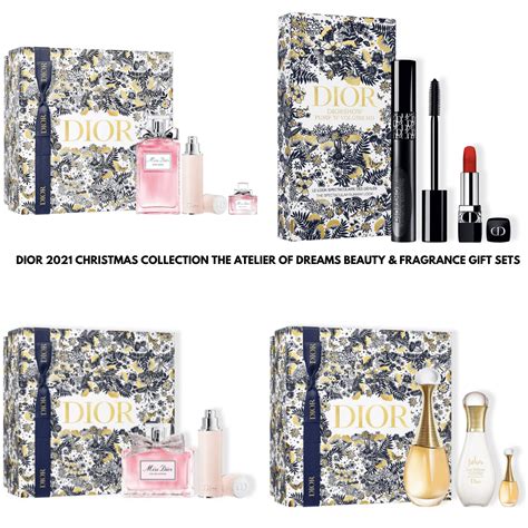 Dior Holiday Exclusive Brush Gift Set Makeup Bag 